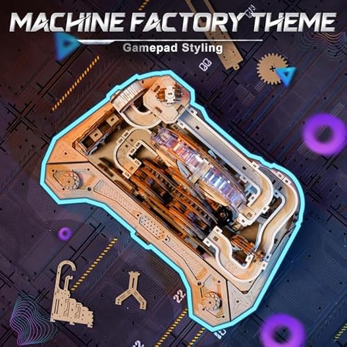 3D WOODEN PUZZLE GEAR BALL CHALLENGE ADULT CIRCUITS WOODEN MODEL BUILDING DIY GIFTS FOR MEN AND CHILDREN - Image 2